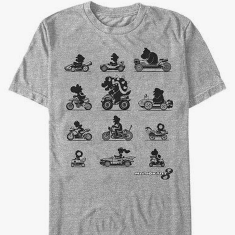 NWT Fifth Sun Mario Kart 8 Racers Tee - Men's Med‎